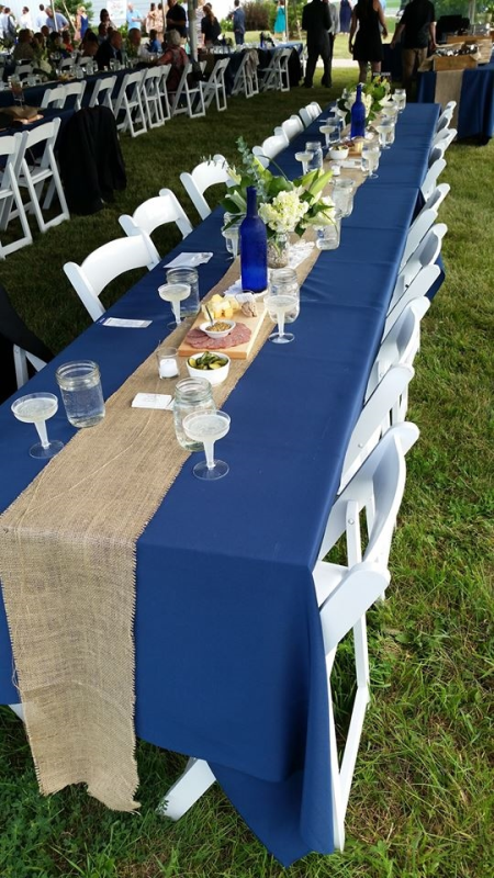 Banquet table and chair rental Whitefish Bay, Wisconsin