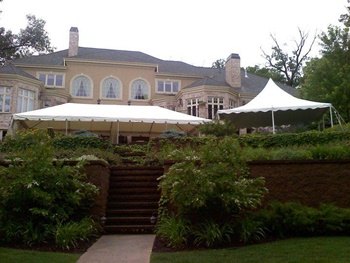 Mequon Party Tent Reception Area