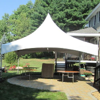 Patio and deck tent rentals Milwaukee