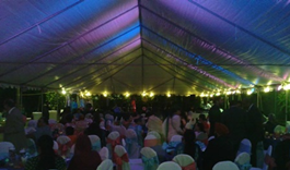 Wedding tent rental from Brookfield Party Rental