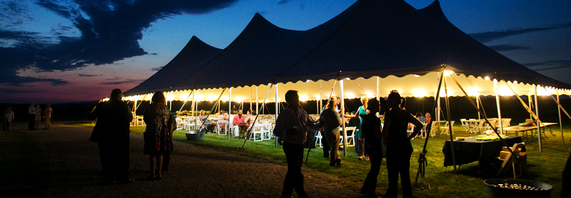 Outdoor Wedding Tent Rentals