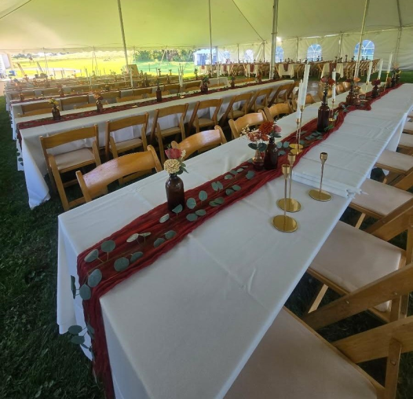 Waukesha Wedding Set Up