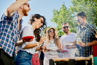 Backyard party