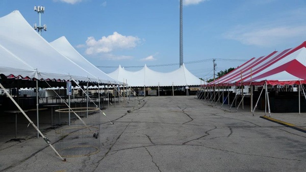 Brookfield church festival event tent rental