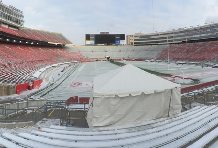 Winter Tent Rental At Camp Randall Stadium