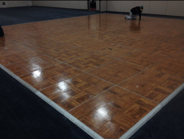 Dance floor rental in Milwaukee