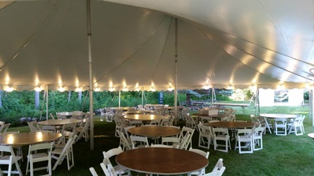 Event Tent Rental for Delafield Party