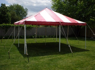 Graduation party tent rentals for Wisconsin grads.