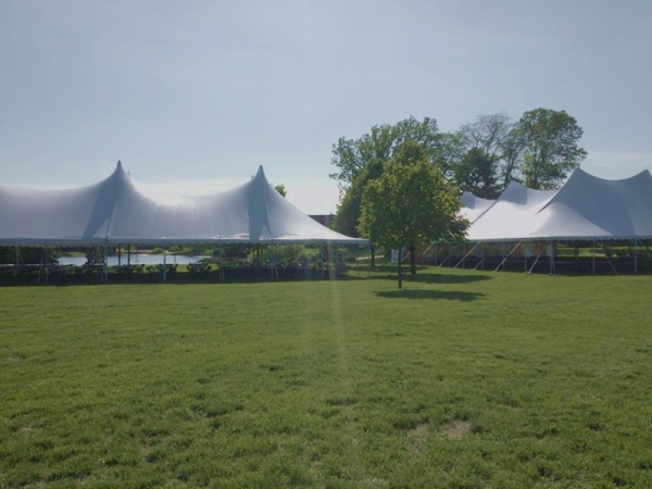 Verona Pole Tent Rental for Wedding Reception