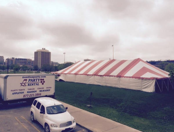 Madison Party Tent Rental at UWM