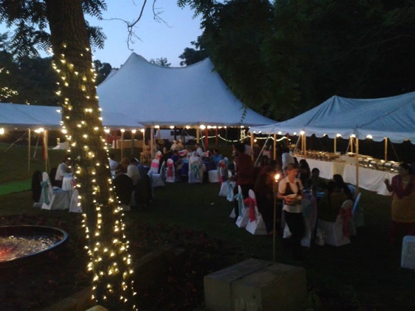 Madison Wedding Tent Party