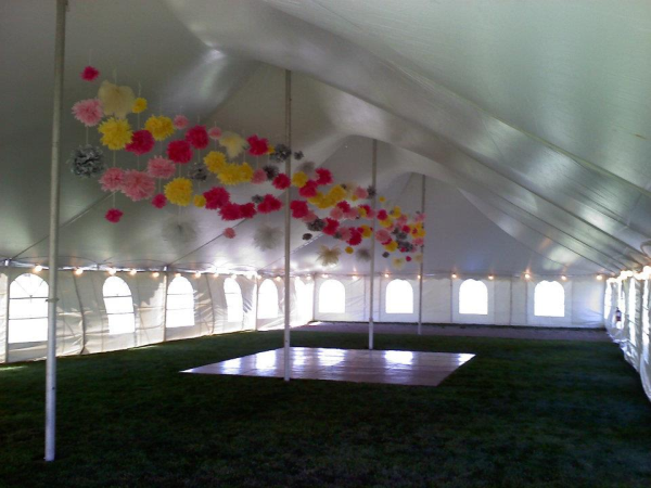 Wedding tent rental in Mequon, Wisconsin