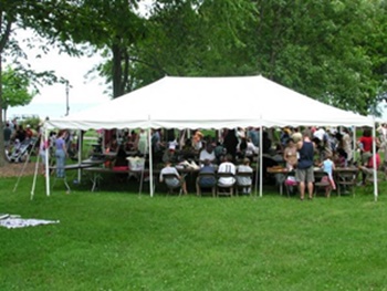 Graduation party tent rental Wauwatosa