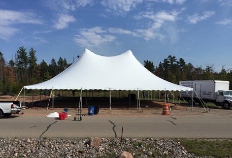 Tent installer & delivery crew job listing