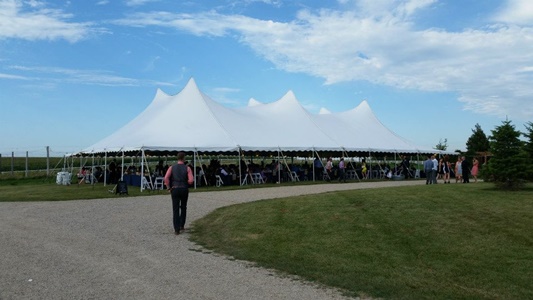 Pole tent rental 