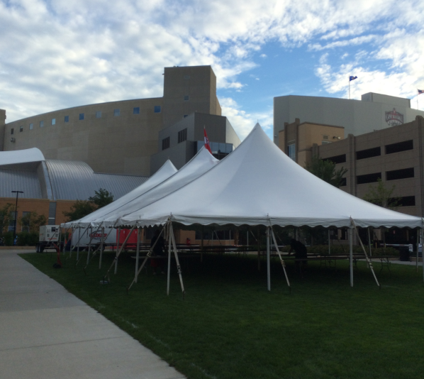 40x80 Tent Rental For University Of Wisconsin Madison Events