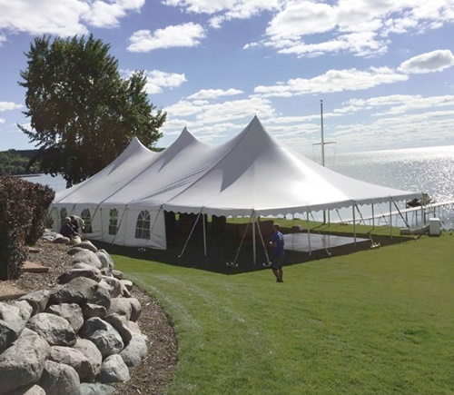 Pole Tent Rental For Wedding
