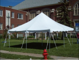 20x20 White Tent