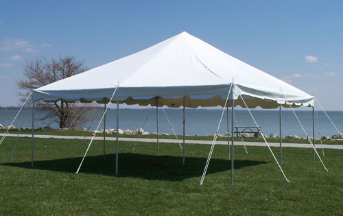 Canopy tent rental in Milwaukee Wisconsin
