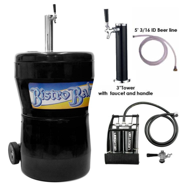 Portable Beer Tapper-Bistro Bar for rent in Milwaukee & Madison Wisconsin