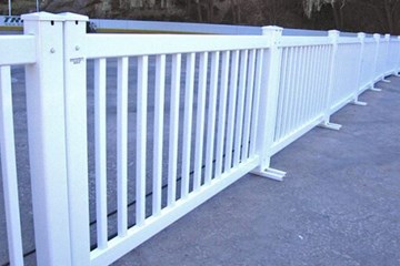 Signature Fence, White 6ft x 42" Height