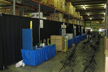 Pipe and Drape 8ft Height