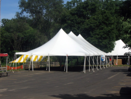 30 by 60 foot White Tent