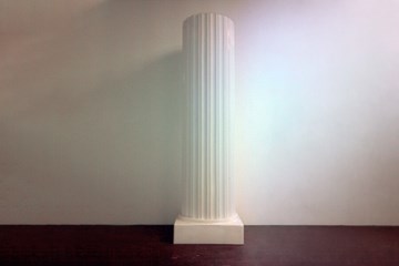 White pillar