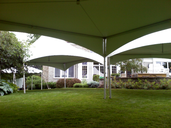 Frame tent rentals in Milwaukee and Madison