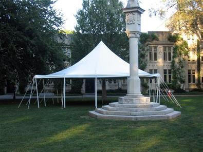 30x30 White Tent