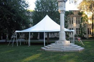 30x30 White Tent