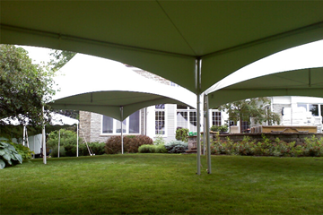 20x20 High Peak Frame tent