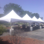 High peak frame tent rental in Madison