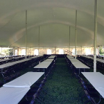 Madison Pole Tent Interior