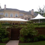 Mequon Party Tent Reception Area