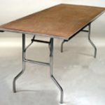 Banquet table rentals for weddings and other events in Wisconsin Rectangular banquet table rental