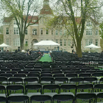 Waukesha college graduation chair & tent rentals