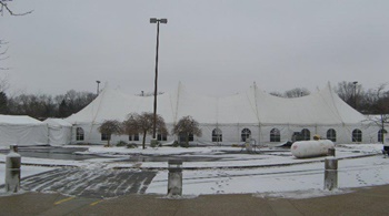 large scale winter community event rentals