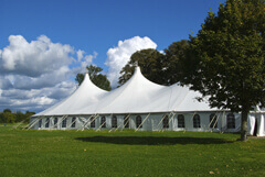 Medium heated tent rentals